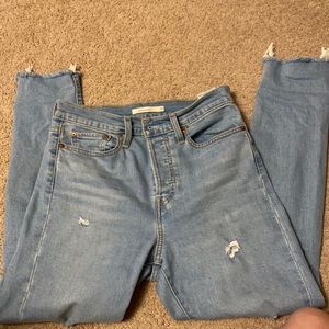 Levi Wedgie jeans